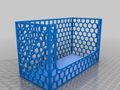 Open Basket (Honeycomb Design) 3D Printer Model