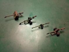 BAT 120mm Recoilless Rifles (British) 3D Printer Model