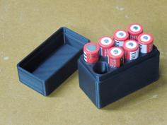 Battery Box 18650 (Unprotected 18650 Batteries) 3D Printer Model