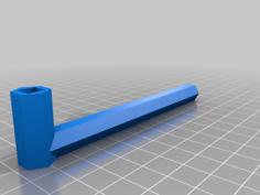 Piano Tuning Wrench 3D Printer Model