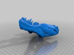 My T Rex Ate My GoPro (mount) 3D Printer Model