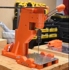 3D Printed Drill Press Table And Tube Centers 3D Printer Model