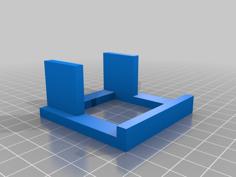 Moto X Cell Phone Stand – Landscape Orientation 3D Printer Model