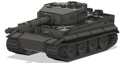 Panzerkampfwagen VI Tiger 1 Ausf. E- Version 2 3D Printer Model