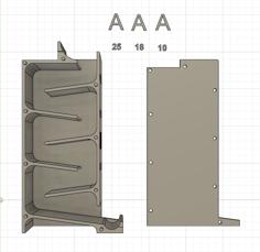 Battery Dispenser – Size AAA 3D Printer Model