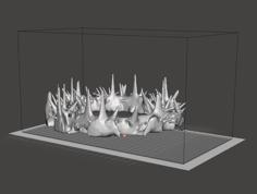 Crown Of Thorns – Now With More Thorns! 3D Printer Model