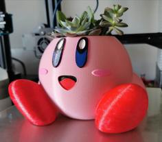 Kirby Planter – Easy To Print 3D Printer Model