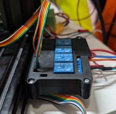 Relay Case Rail Mount Hackjob 3D Printer Model