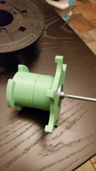 Spool Rewinder For Da Vinci 3D Printer Model