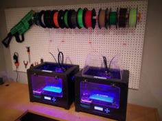 Sky Pipe – A Pegboard Filament Organization System 3D Printer Model