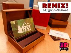 Pop-up Gift Card Box – Larger Clearance 3D Printer Model