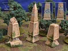 High Elves Waystone 3D Printer Model