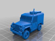 Land Rover S3a Lightweight Internal Security Vehicle 3D Printer Model