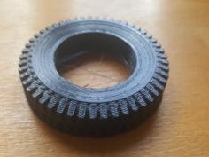 Willys MB 1/10 Rims And Tyres 3D Printer Model