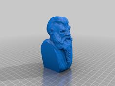 Gnarf The Grumpy Dwarf – Bust 3D Printer Model