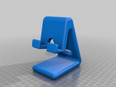 Cell Phone Stand / Holder 3D Printer Model