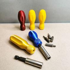 SCREWDRIVER HANDLE 3D Printer Model