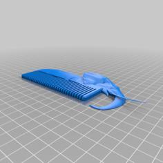 Elephant Comb 3D Printer Model