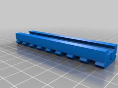 Picatinny Rail Adapter 3D Printer Model