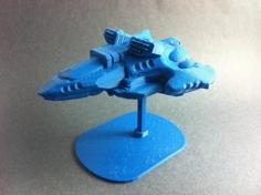 Dominion Striker Gunship 3D Printer Model