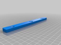 T-Track Table Saw Track 3D Printer Model