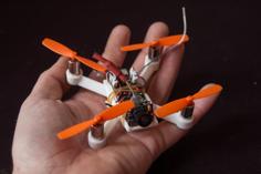 Brushed 90mm Micro FPV Race Drone (SPRacing Evo, 8520 Motors) 3D Printer Model