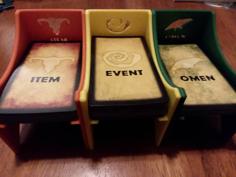 Betrayal Card Holders With Icons And Labels 3D Printer Model