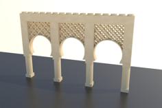 Exin Castillos – Celosías Árabes 3D Printer Model