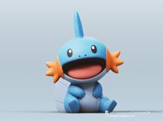 Mudkip(Pokemon) 3D Printer Model