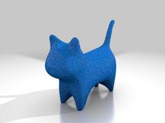 Smooth Cat 3D Printer Model