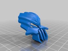 Kanohi Zatth, Great Mask Of Summoning 3D Printer Model