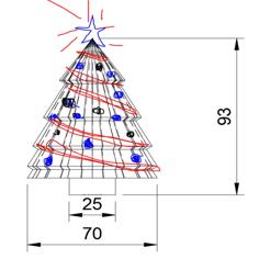 Christmas Tree 3D Printer Model