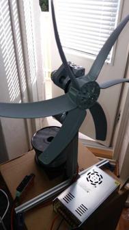 Custom Blade Powerfull Fan Blower (e.g. 775 Motor) 3D Printer Model