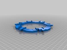 Duplo Train Compatible Turntable 3D Printer Model