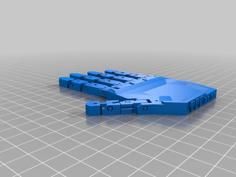 100% Printable Hand(1 Component) 3D Printer Model