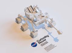 Mars Rover: Curiosity (Articulated) 3D Printer Model