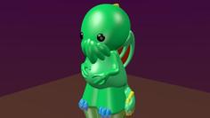 Cthulhu Mini – Lovecraft Collection 3D Printer Model