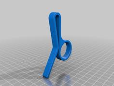 Larger Simple Bag Clip 3D Printer Model