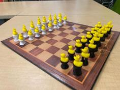 Duck Chess Set 3D Printer Model