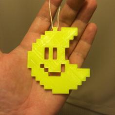 Pixel Moon From Mario Bros Games. (I Think) 3D Printer Model