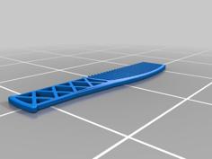 Engineer Comb (Remixed) 3D Printer Model