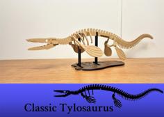 [3Dino Puzzle] Classic Style Tylosaurus 3D Printer Model