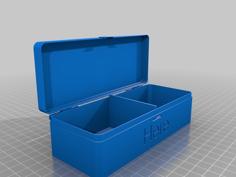 Customizable Hinged Box 3D Printer Model