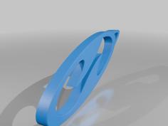 Keychain Official Qwavy 3D Printer Model