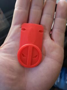 Deadpool LOGO Scalemail 3D Printer Model