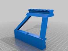 Airsoft SVD Side Rail Mount 3D Printer Model