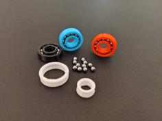 Functional Bearing With Steal BB Gun Balls 3D Printer Model