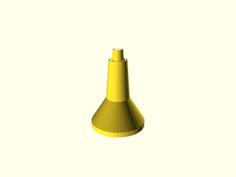 Air Escape Funnel (Parametric) 3D Printer Model