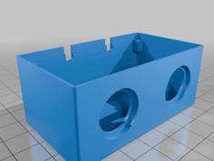 Dual Push Button Box 3D Printer Model