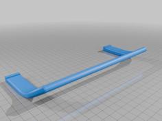 CR10 S5 Bed Handle (No Screws) 3D Printer Model